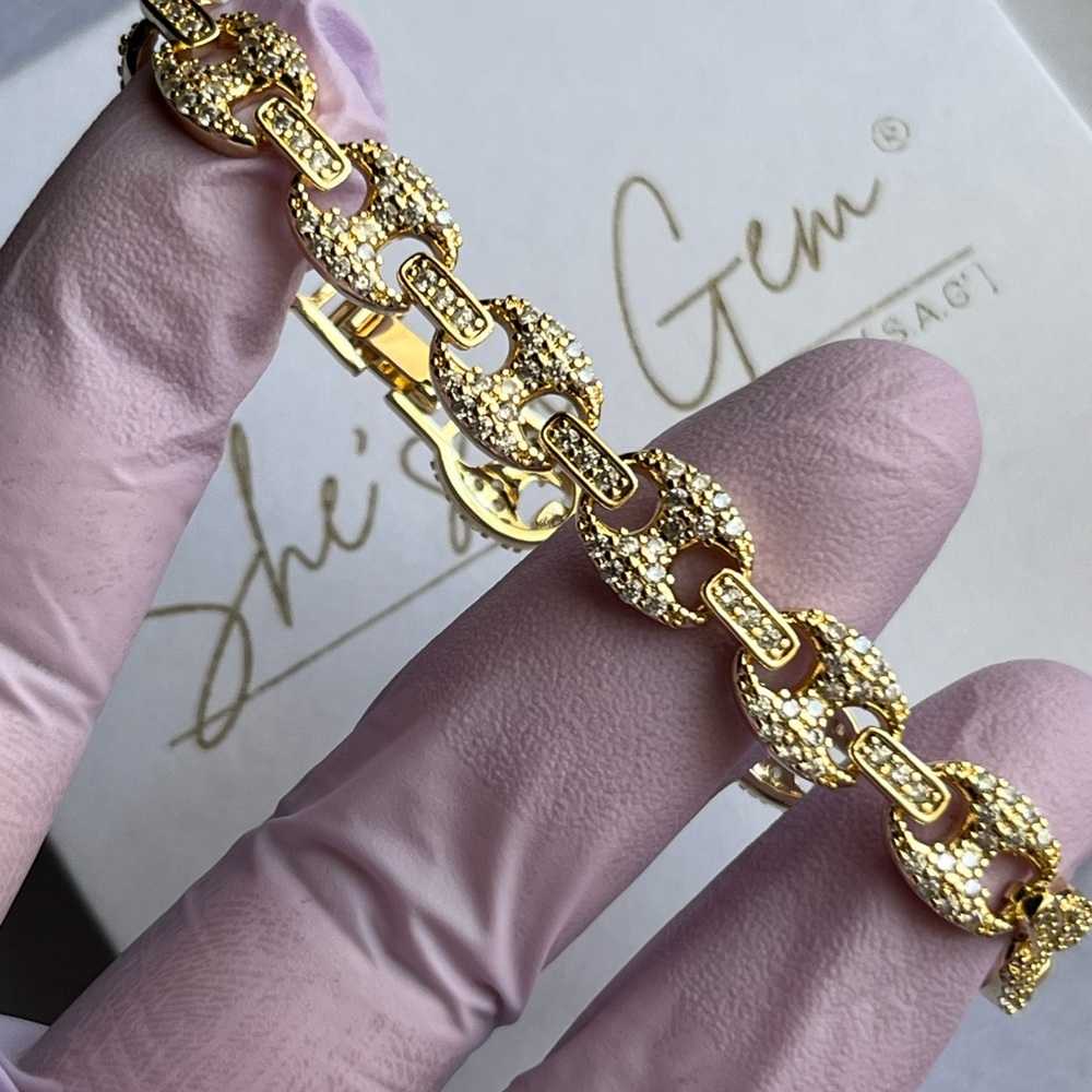 Elegant Gold Filled Link Bracelet